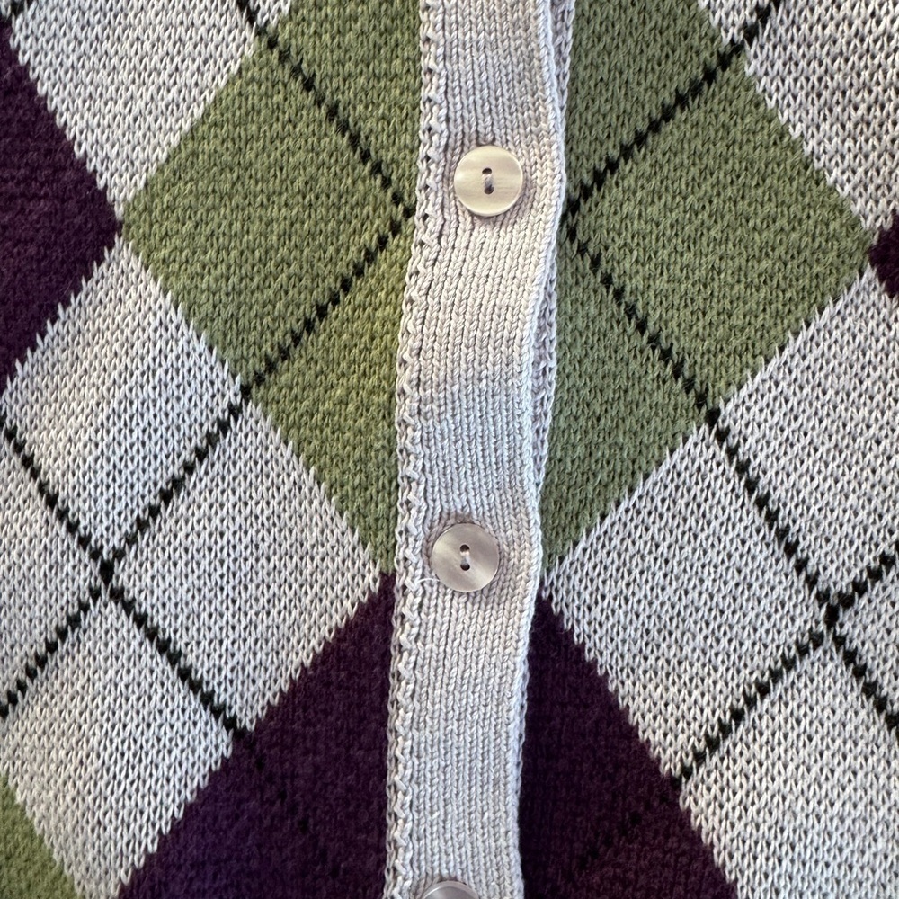 Urban Outfitters Santorini Buttoned Sweater Vest - Picture 3 of 7